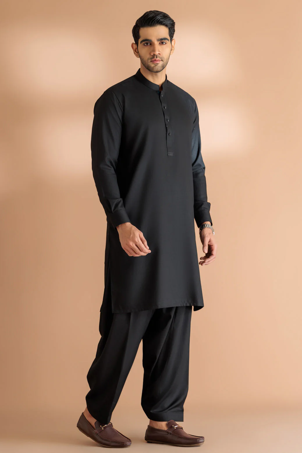 BLACK-BLENDED-SHALWAR SUIT - (GSBW23-025) - Image 3