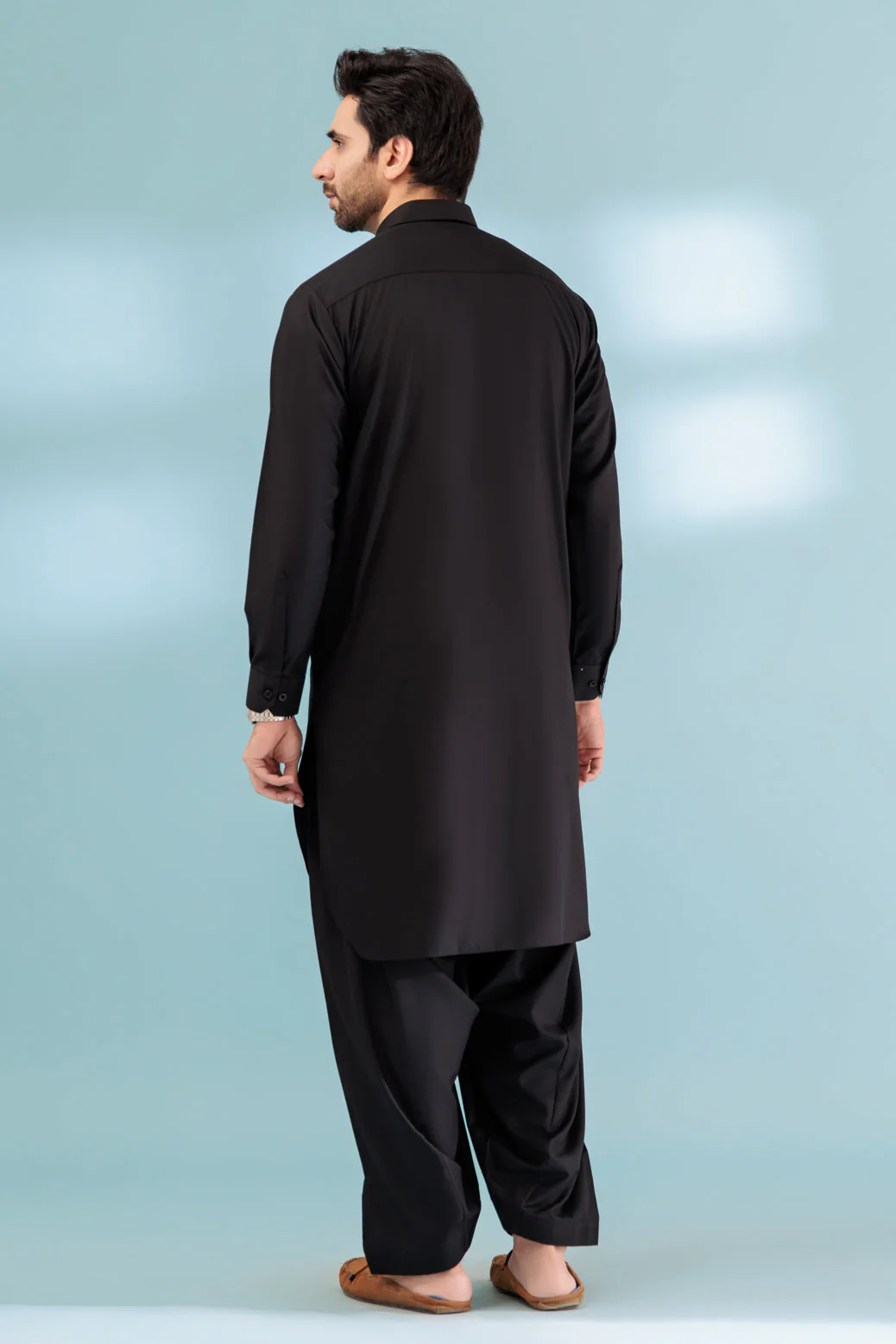 BLACK-BLENDED-SHALWAR SUIT - (GSSS23-028) - Image 6