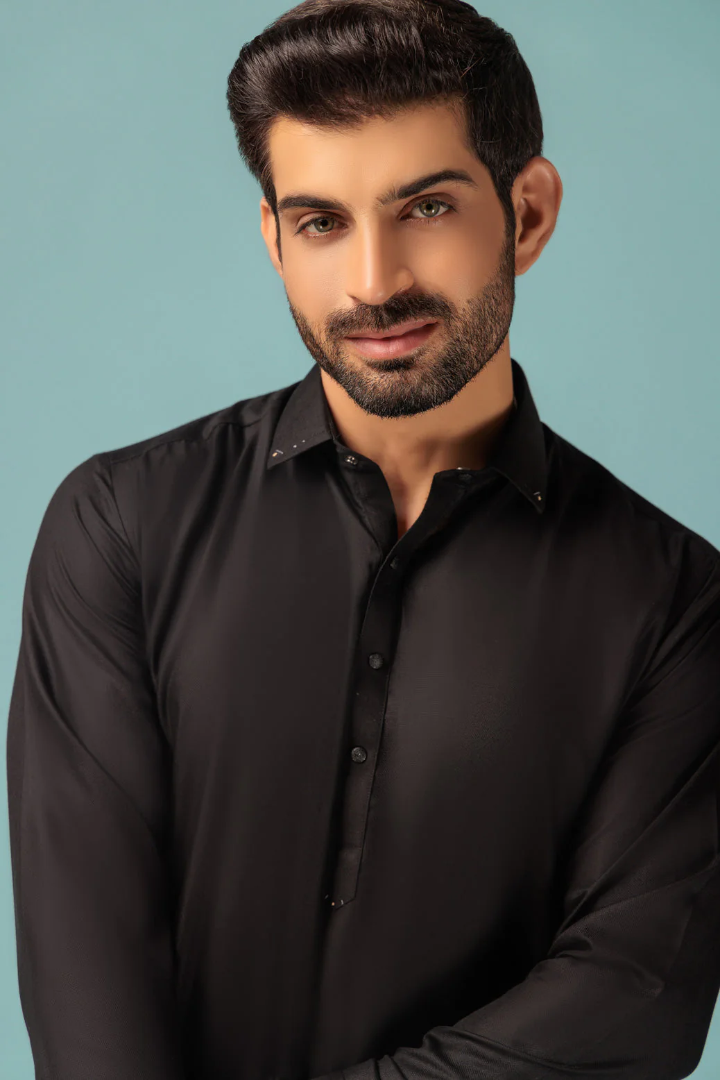 BLACK-BLENDED-SHALWAR SUIT - (GSSW23-038) - Image 4