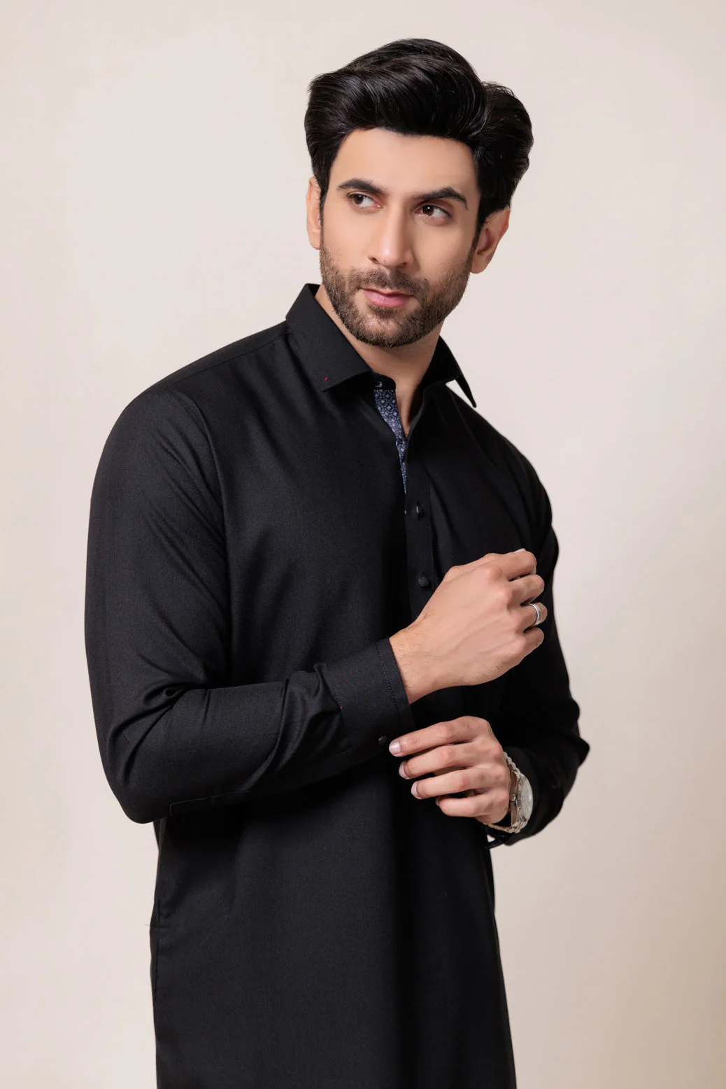 BLACK-BLENDED-SHALWAR SUIT - (GSSW24-019) - Image 3