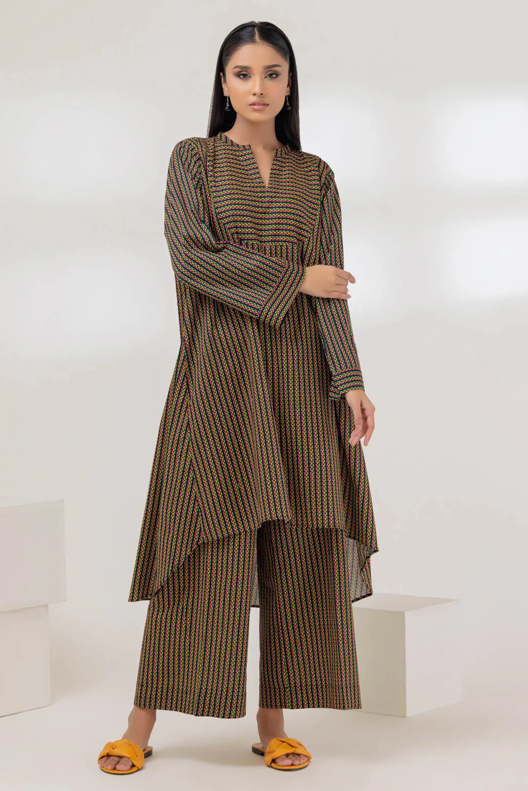 BLACK-CAMBRIC-2 PIECE (SSS232P29) - Image 3