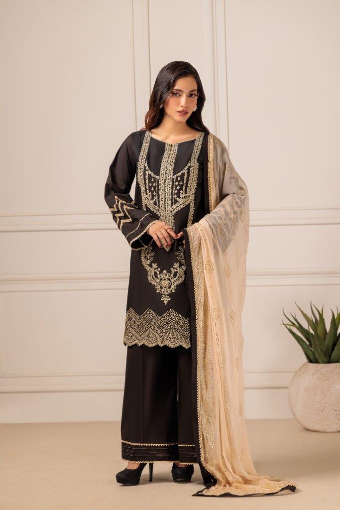 BLACK-CAMBRIC-3 PC (HV1K233P04) - Image 4