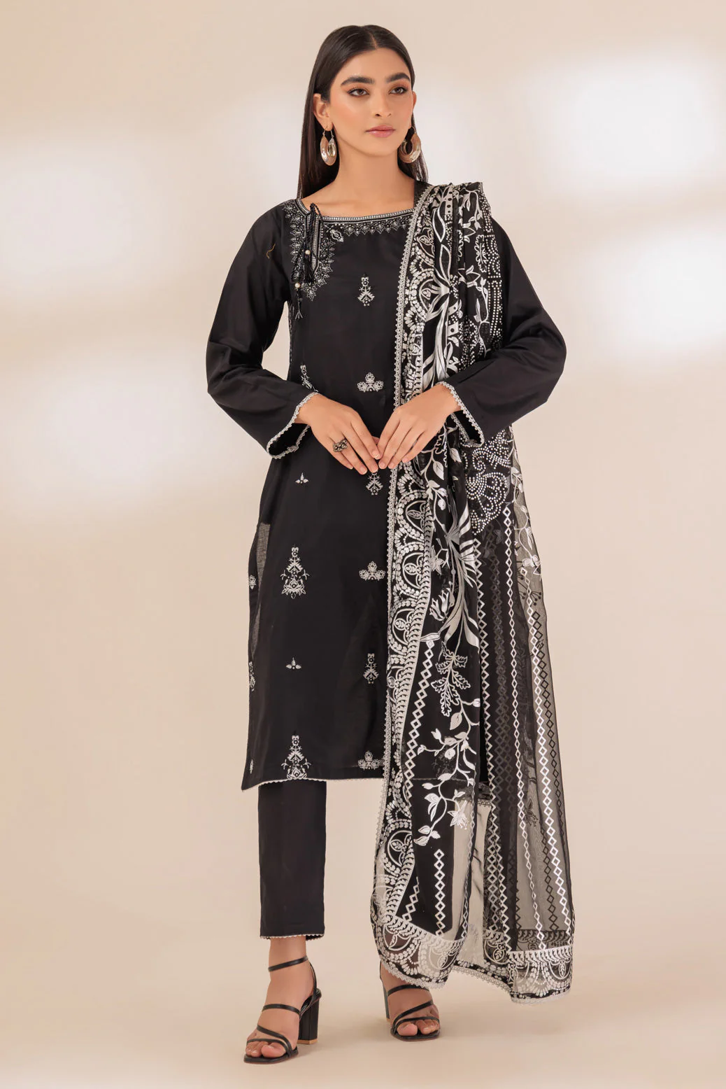 BLACK-CAMBRIC-3 PIECE (BSHS233P13)