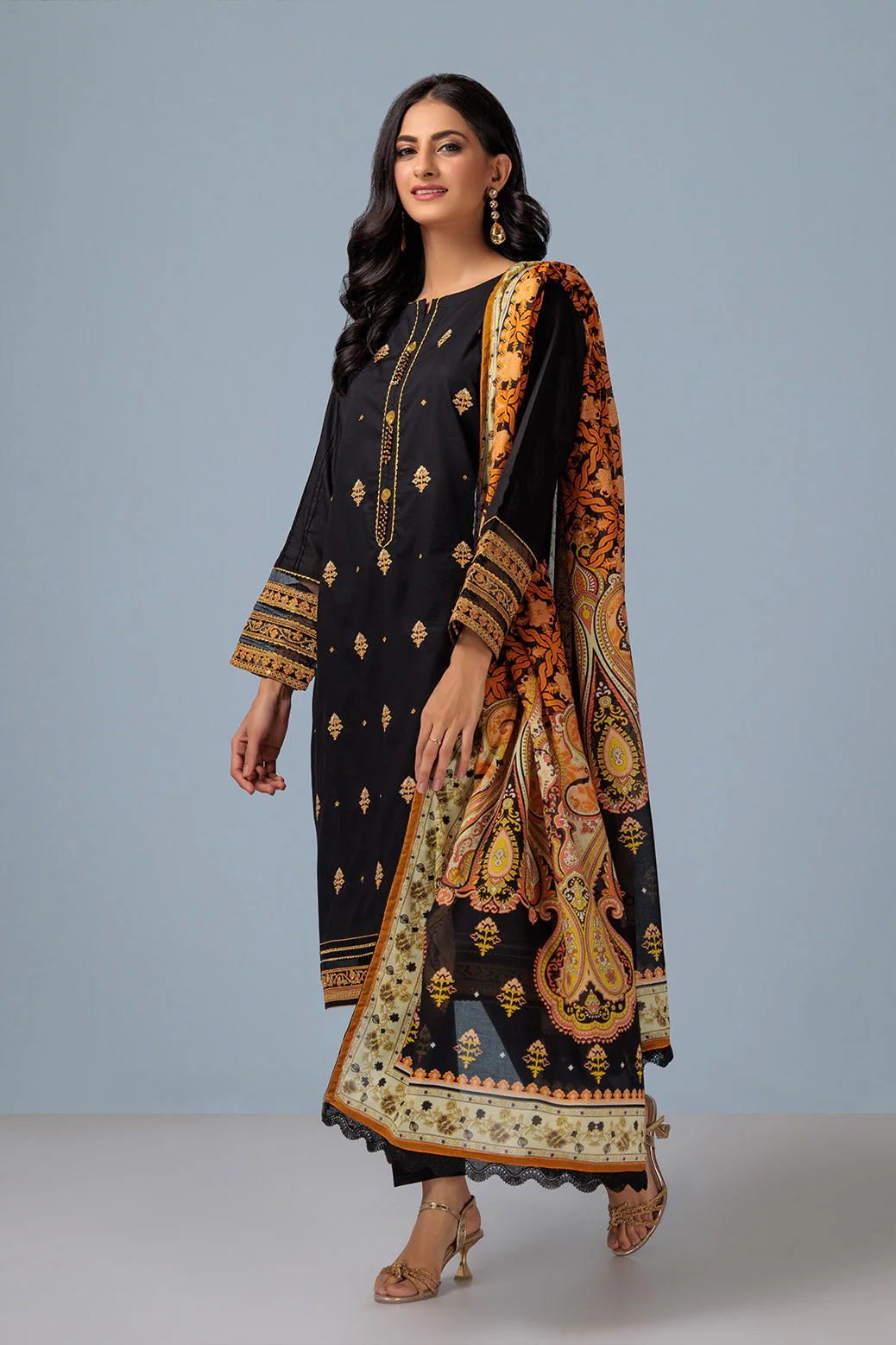 BLACK-CAMBRIC-3 PIECE (SAS233P76) - Image 4