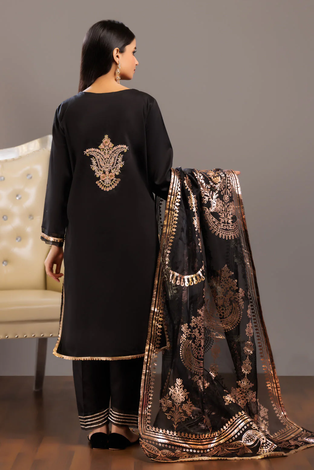 BLACK-CORDUROY-3 PIECE (CD3H223P04) - Image 4
