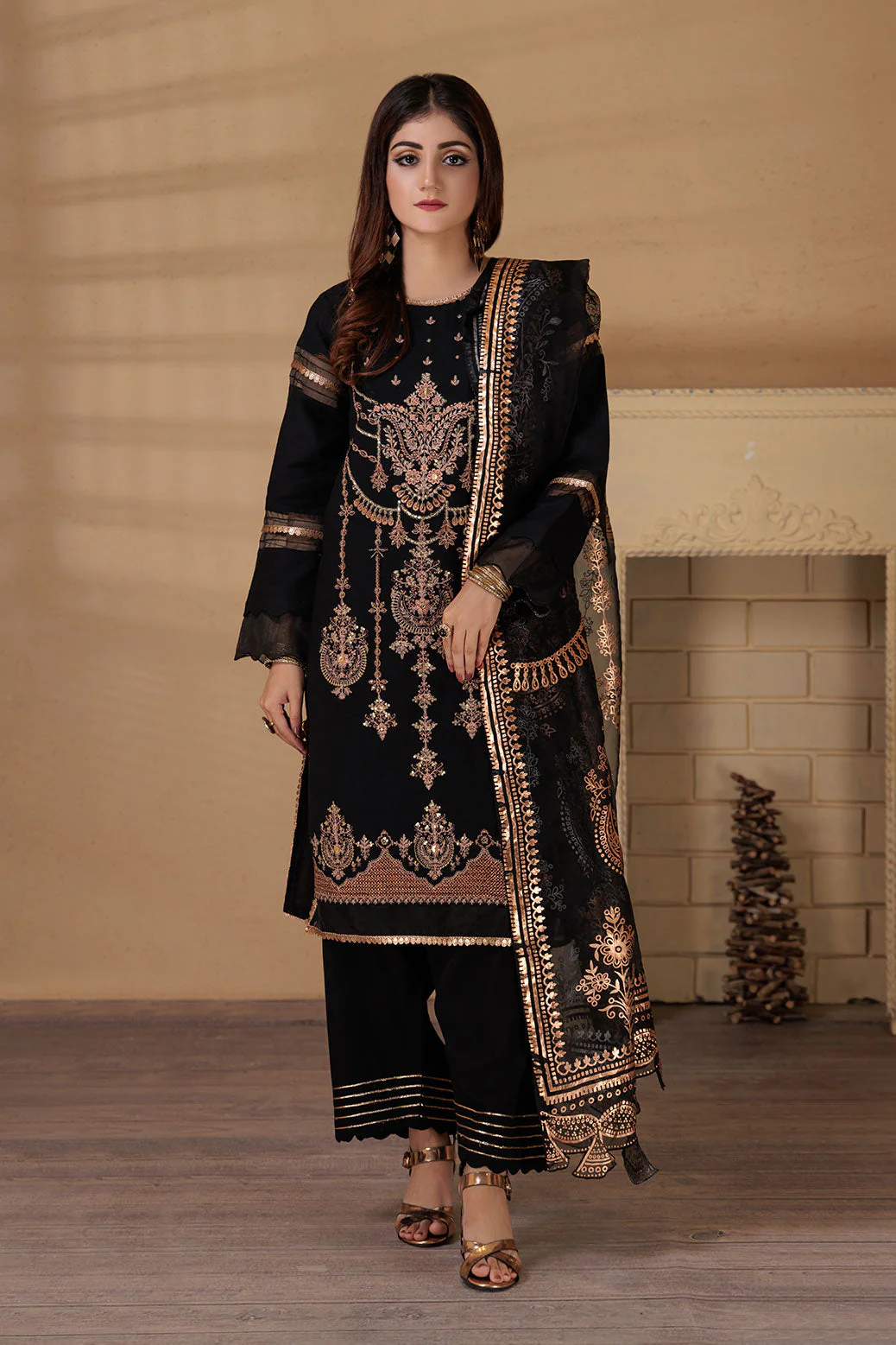 BLACK-CORDUROY-3 PIECE (HV3C223P04) - Image 3