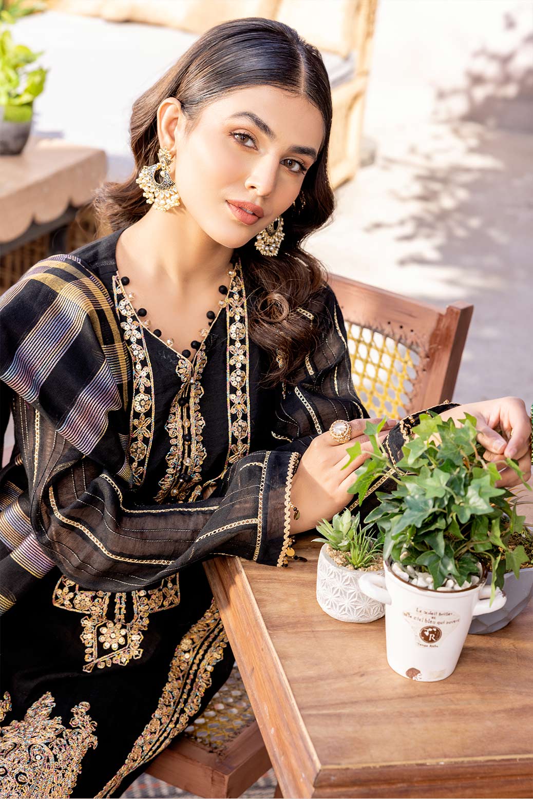 BLACK-COTTON-3 PIECE (BS4H223P01) - Image 2