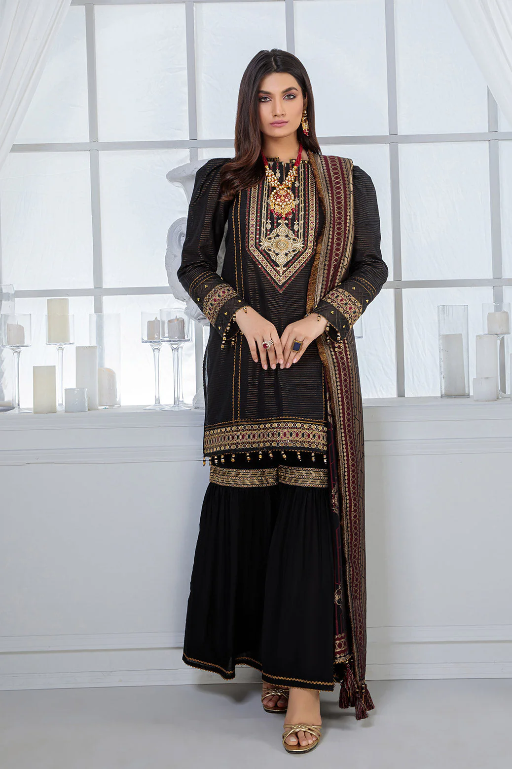 BLACK-DOBBY-3 PIECE (ARNS223P11) - Image 3