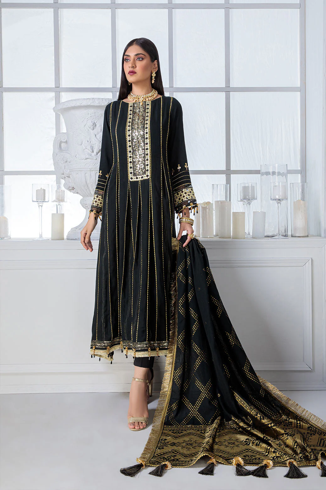 BLACK-DOBBY-3 PIECE (ARNS223P15) - Image 3