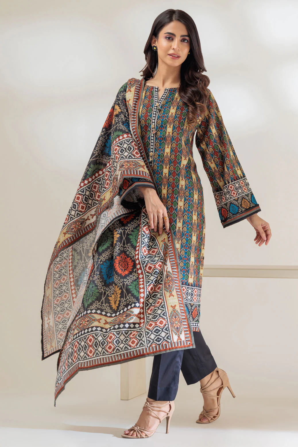 BLACK-DOBBY-3 PIECE (PWS6233P33) - Image 3