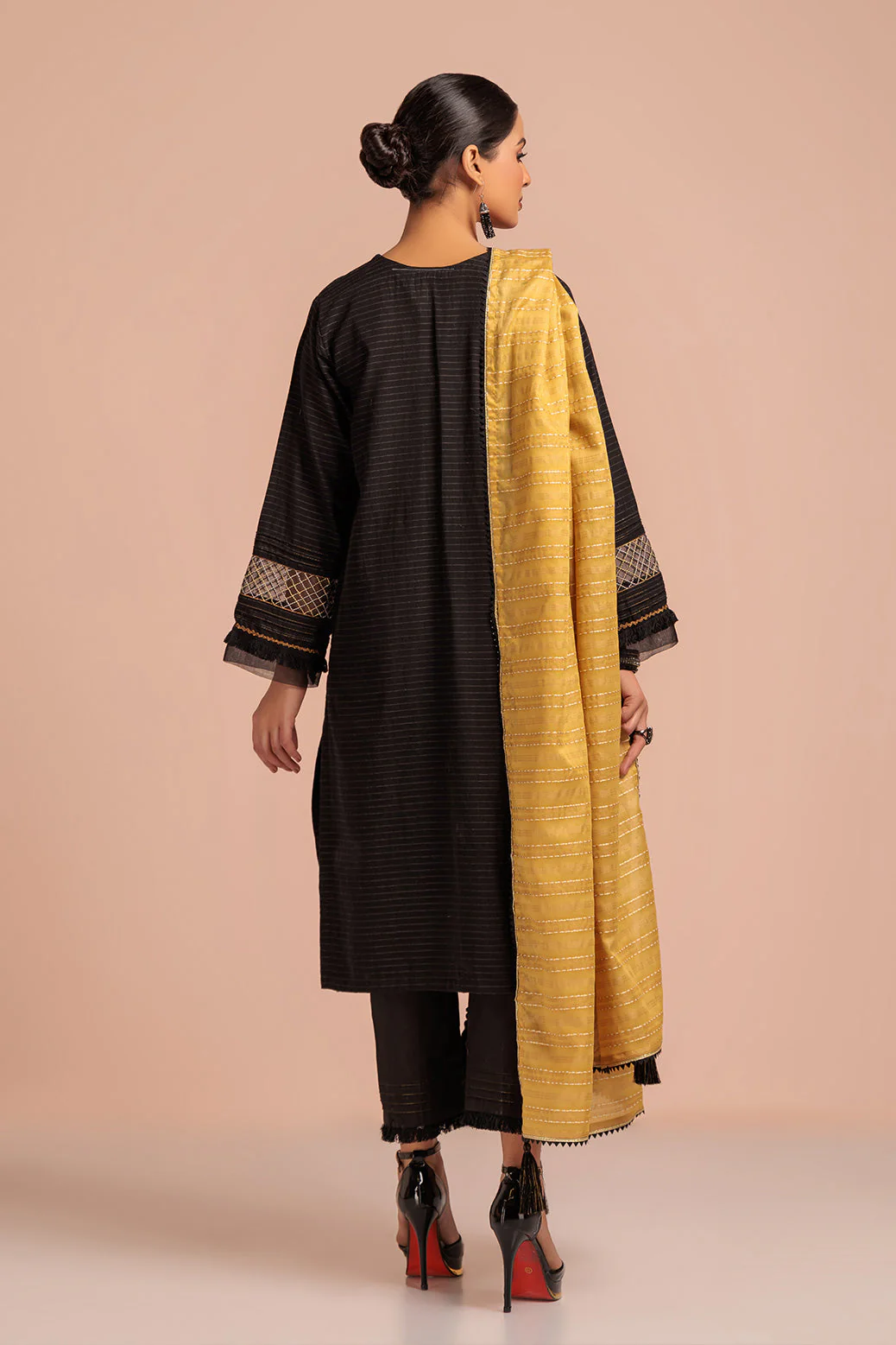 BLACK-DOBBY-3 PIECE (TL1H233P07) - Image 5