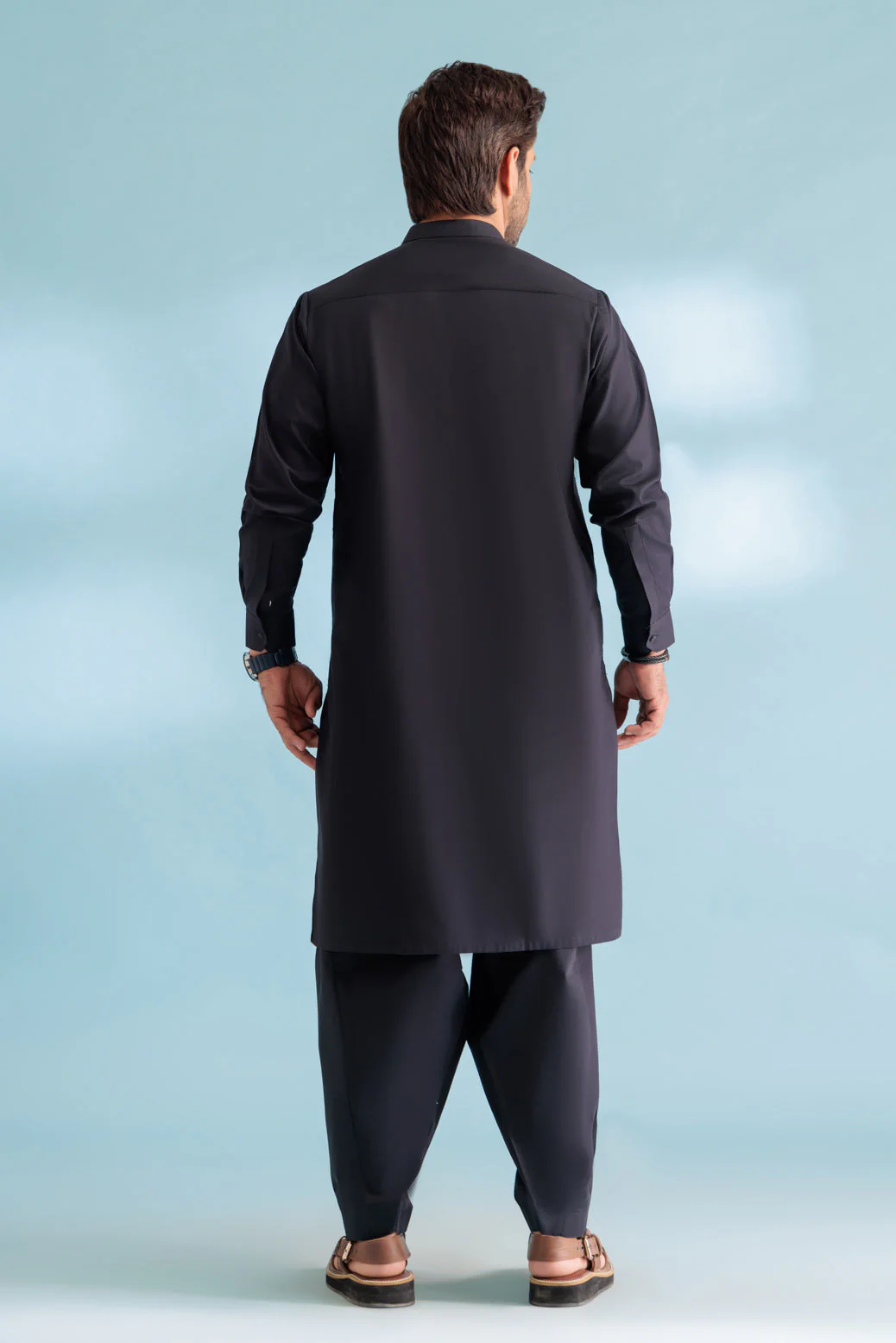 BLACK-DOBBY-KURTA SHALWAR - (KSRW23-047) - Image 5