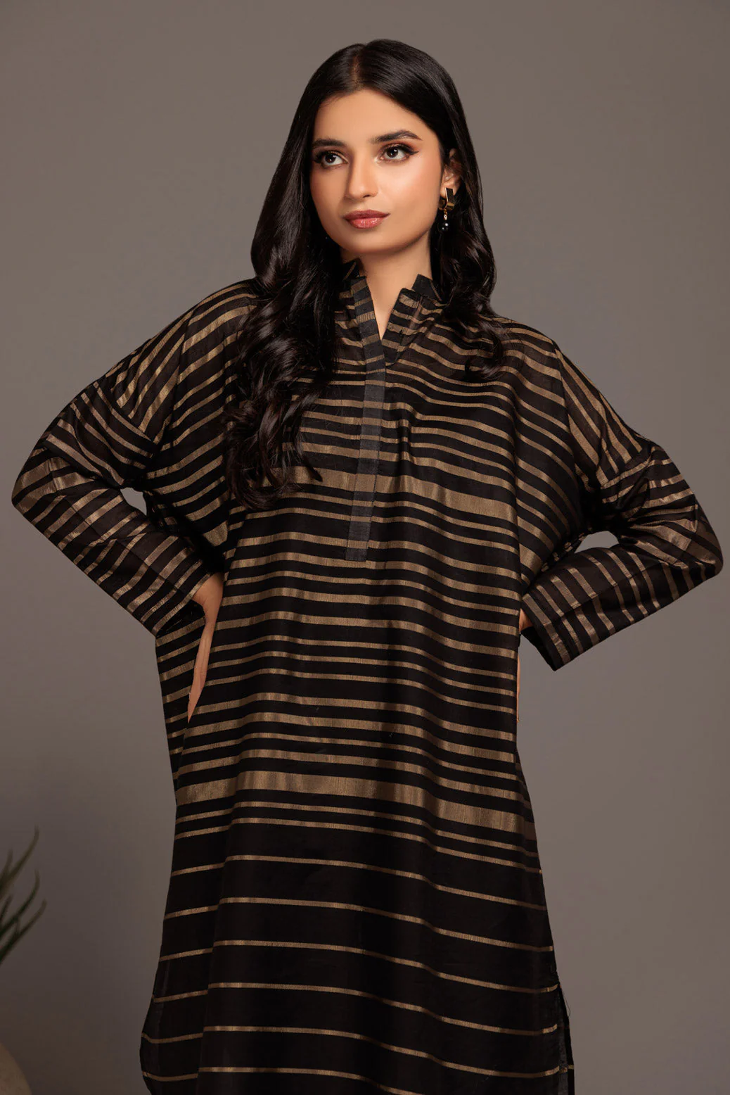 BLACK-JACQUARD-1 PIECE (SAS231P04) - Image 4