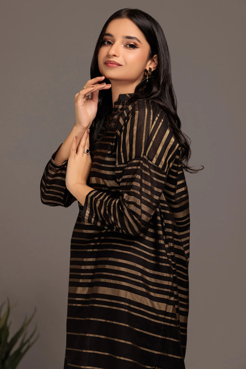 BLACK-JACQUARD-1 PIECE (SAS231P04) - Image 5