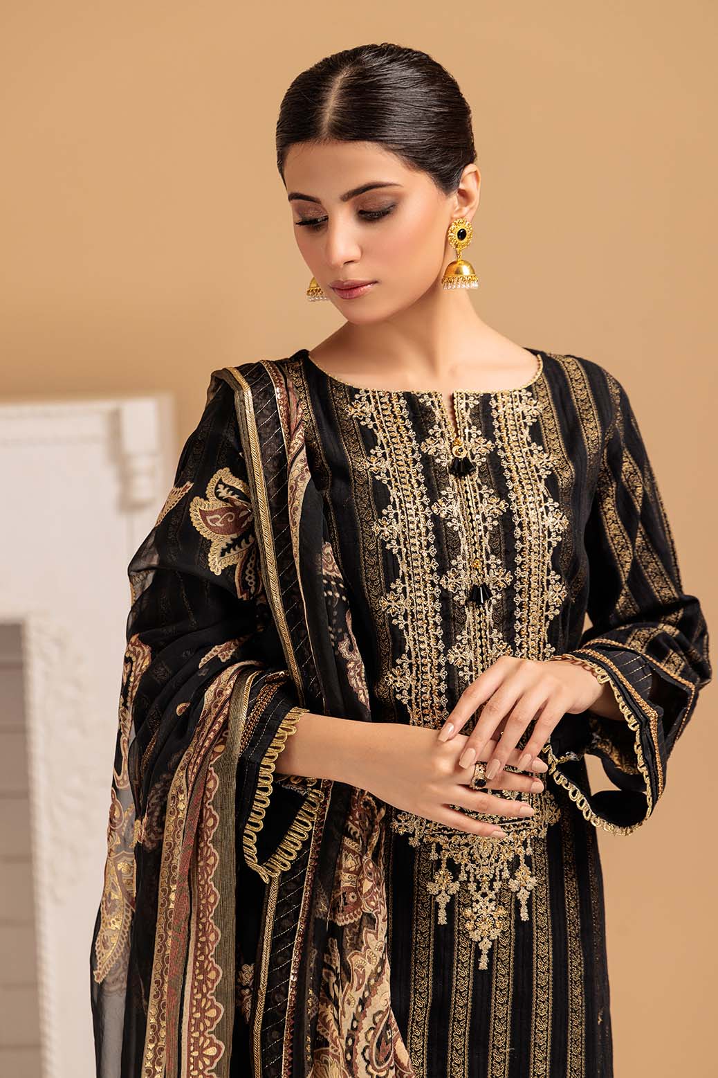 BLACK-JACQUARD-3PC (HV1C233P06) - Image 2