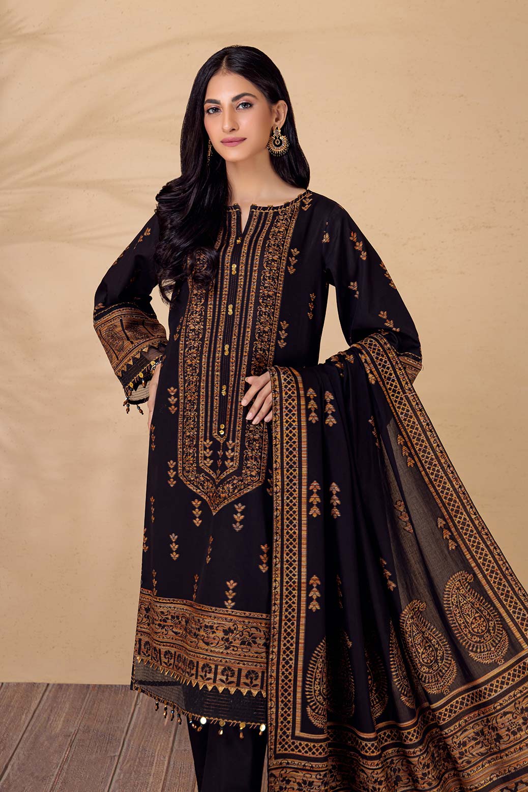 BLACK-JACQUARD-3 PIECE (AV2N223P02) - Image 3