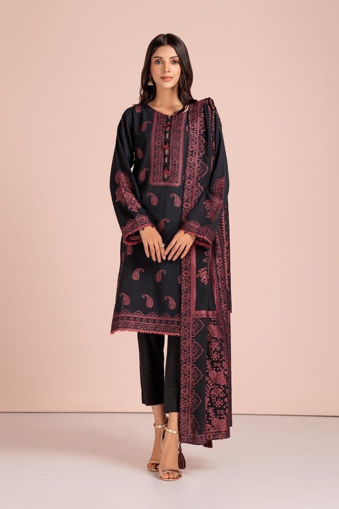BLACK-JACQUARD-3 PIECE (JRS233P12) - Image 5
