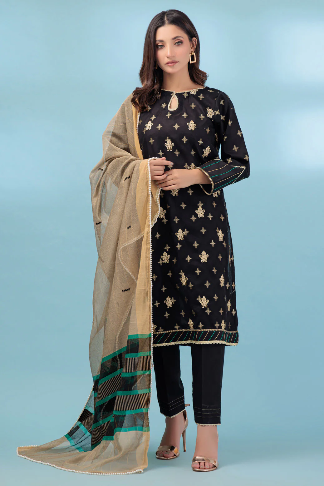 BLACK-JACQUARD-3 PIECE (PWS5233P21) - Image 2