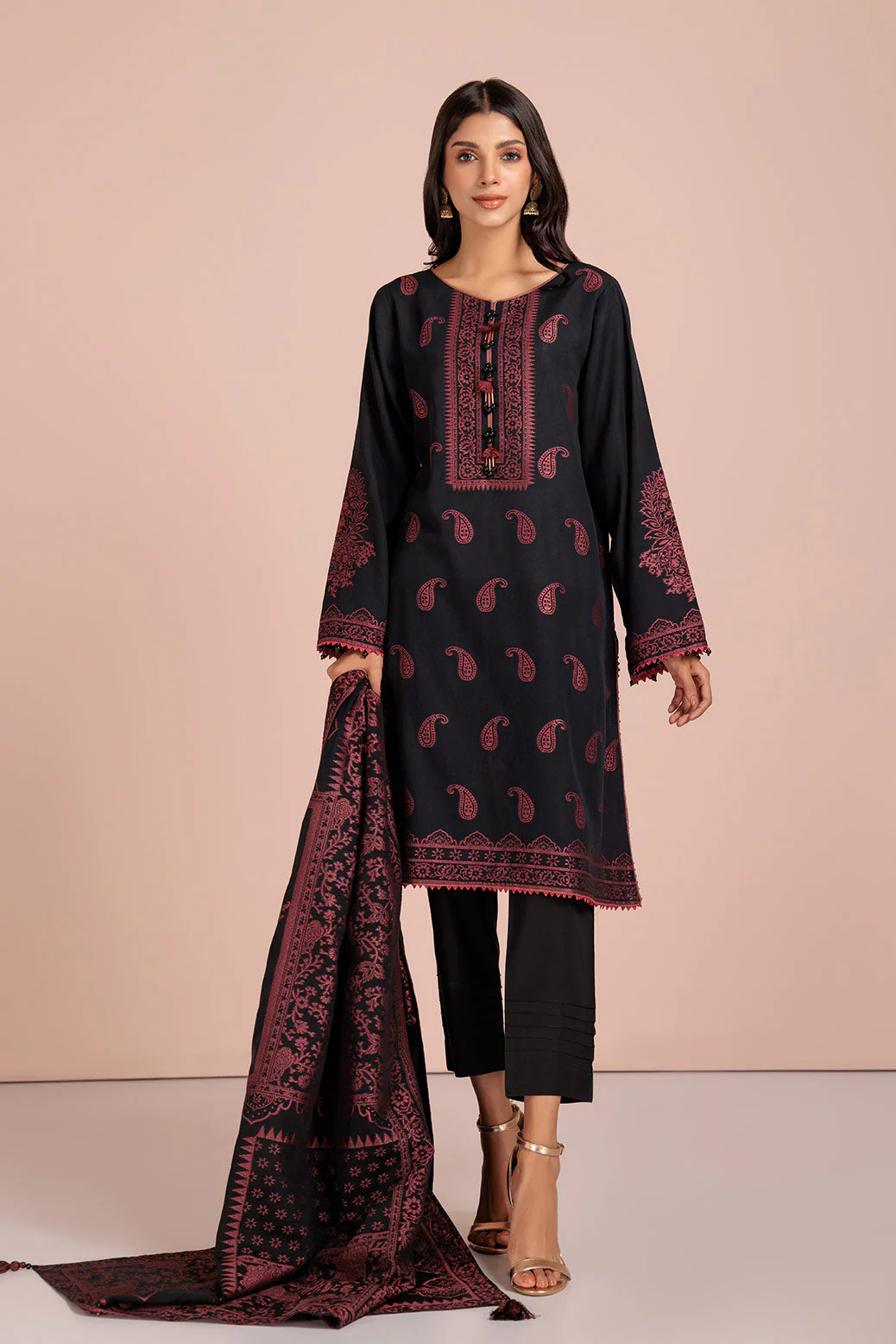 BLACK-JACQUARD-3 PIECE (RBN233P04) - Image 4