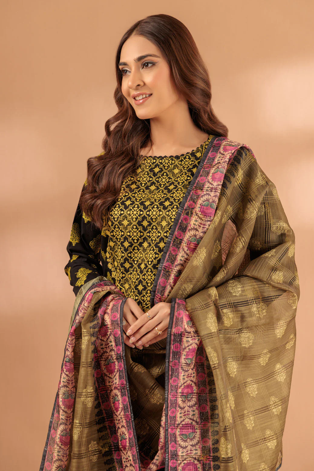 BLACK-JACQUARD-3 PIECE (SS2243P23) - Image 2