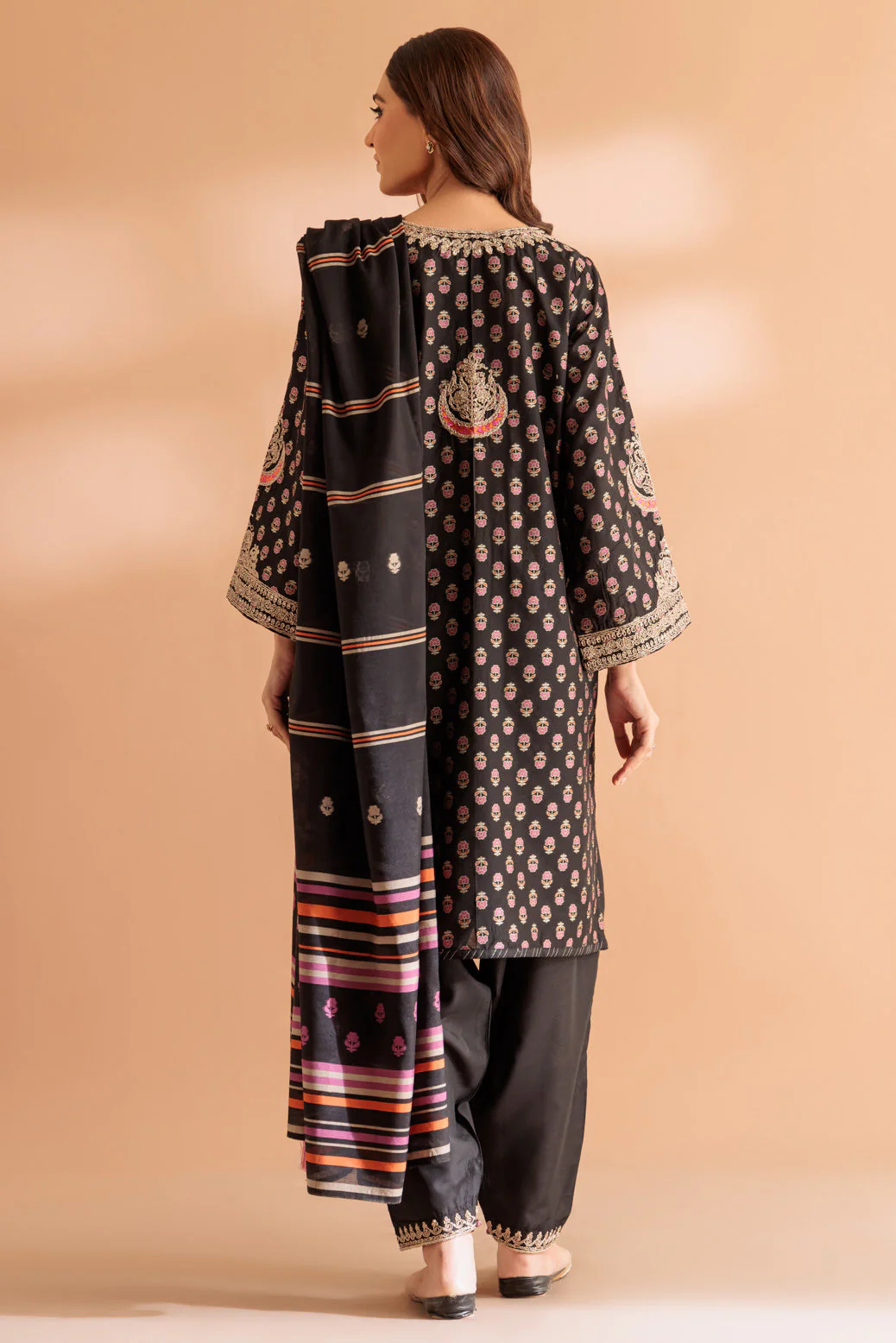 BLACK-JACQUARD-3 PIECE (SS6243P07) - Image 5