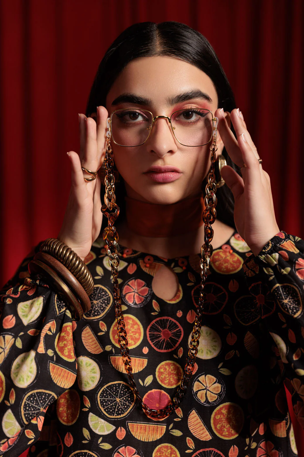 BLACK-KHADDAR-2 PIECE (PWS6242P03) - Image 2