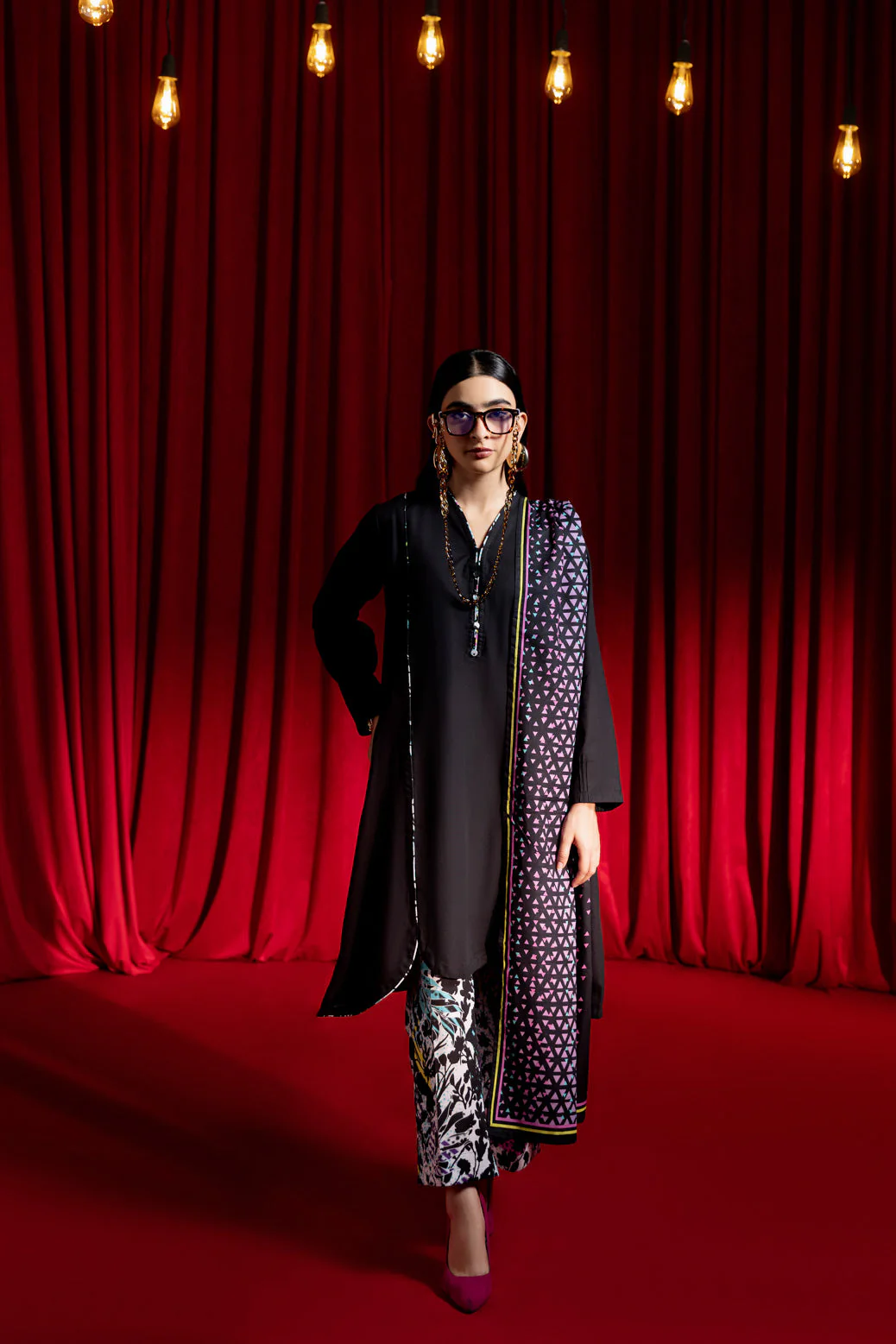BLACK-KHADDAR-3 PIECE (WS2243P08) - Image 3