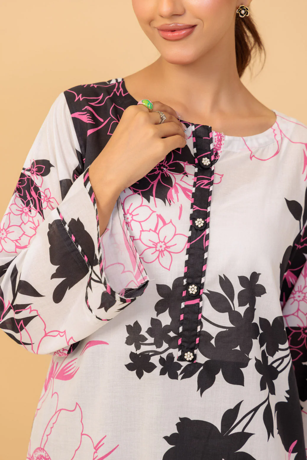 BLACK-LAWN-2 PIECE (1S24B2P270) - Image 2