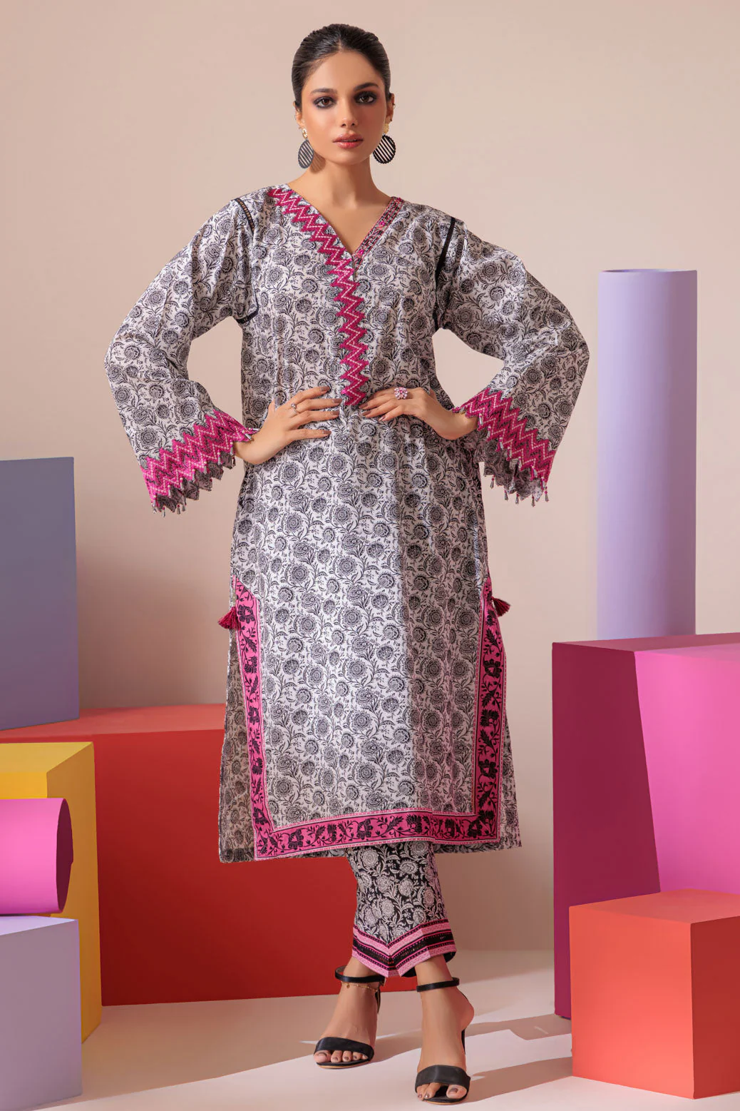 BLACK-LAWN-2 PIECE (SAS232P31) - Image 4