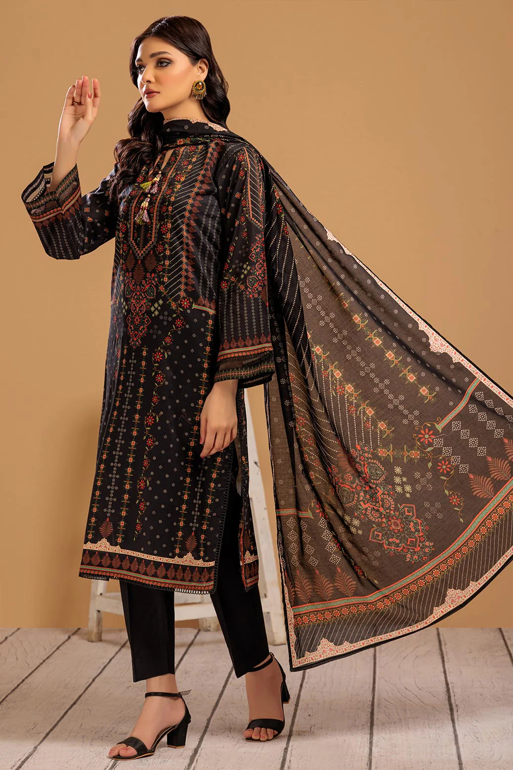 BLACK-LAWN-2 PIECE (SSS232P13) - Image 3