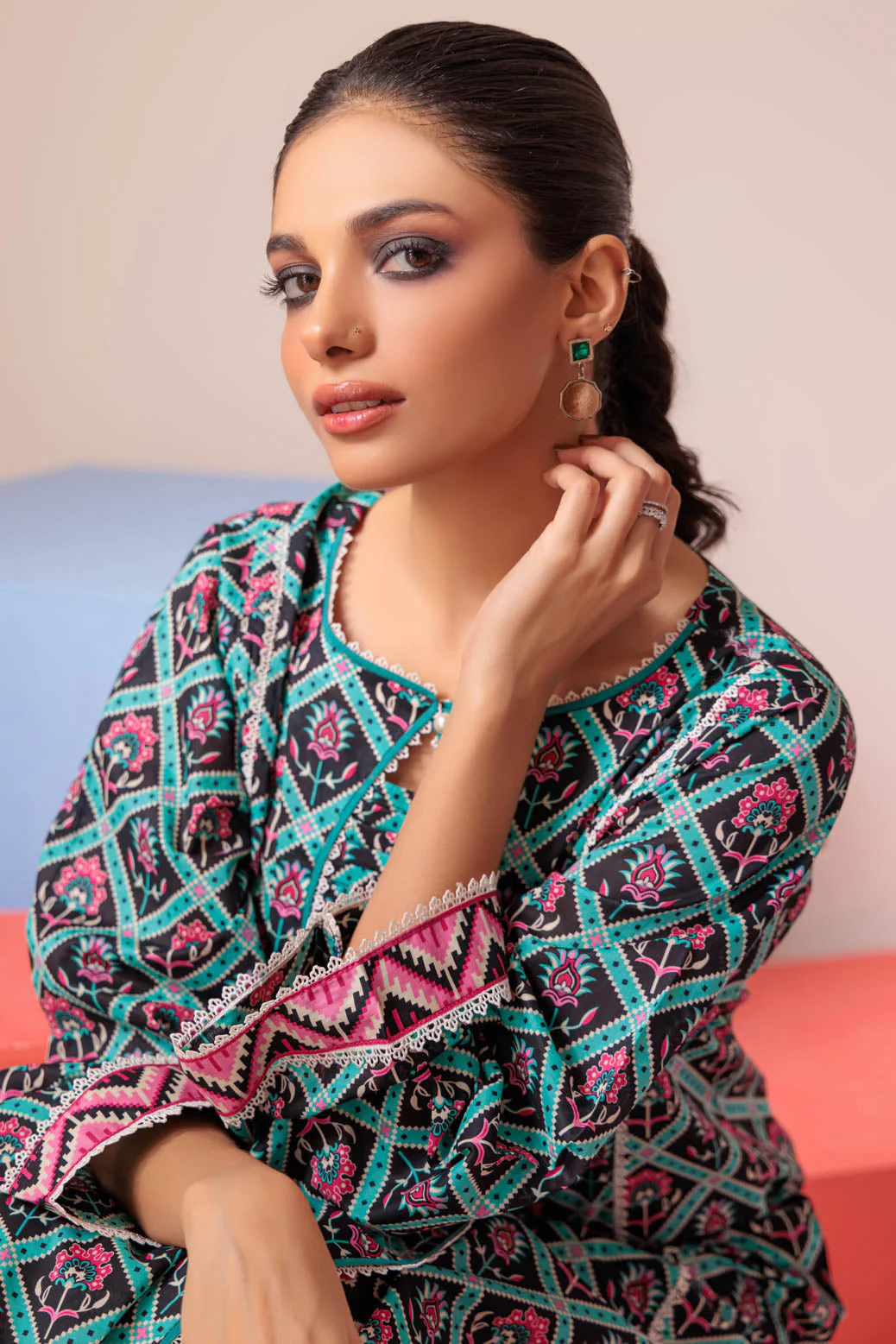 BLACK-LAWN-2 PIECE (SSS232P14) - Image 5