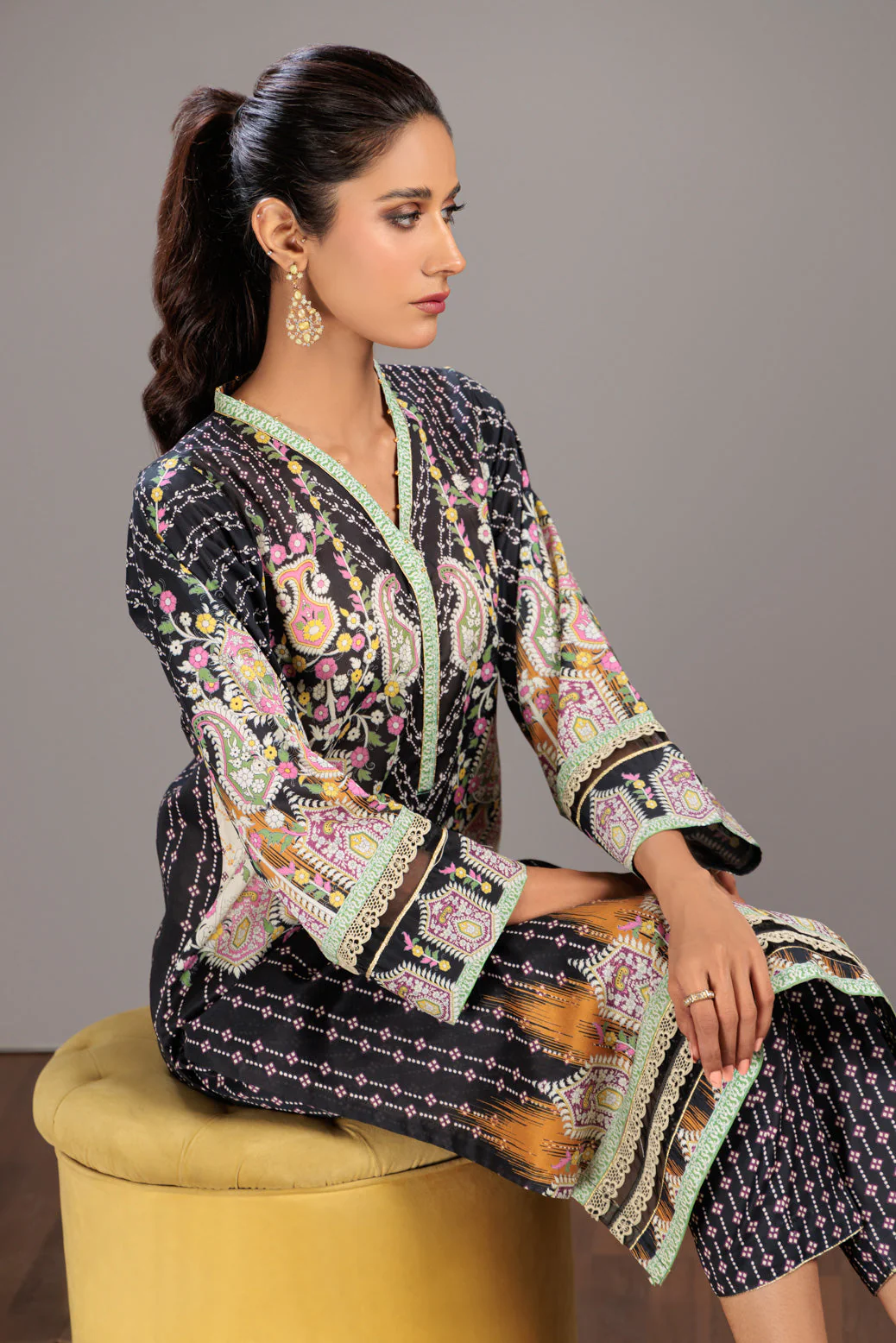 BLACK-LAWN-2 PIECE (SSS232P16) - Image 3