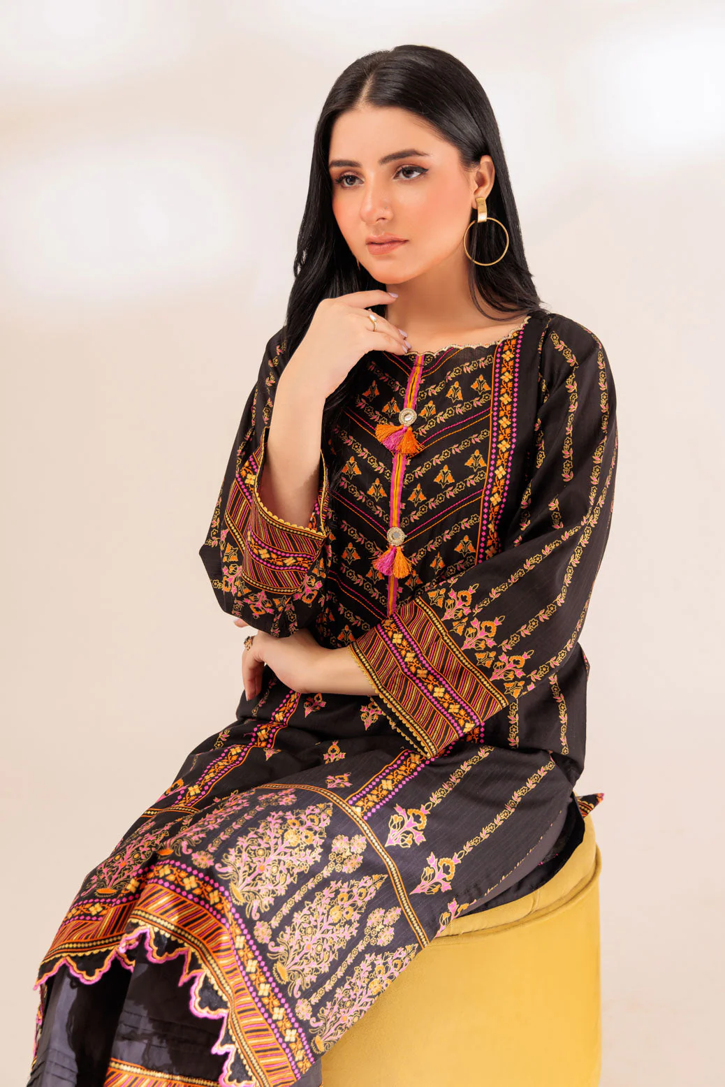 BLACK-LAWN-2 PIECE (SSS232P54) - Image 2