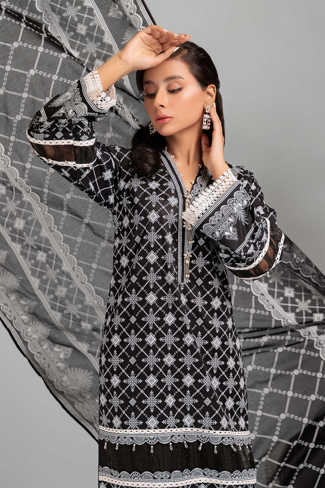 BLACK-LAWN-3 PIECE (SAS233P67) - Image 2