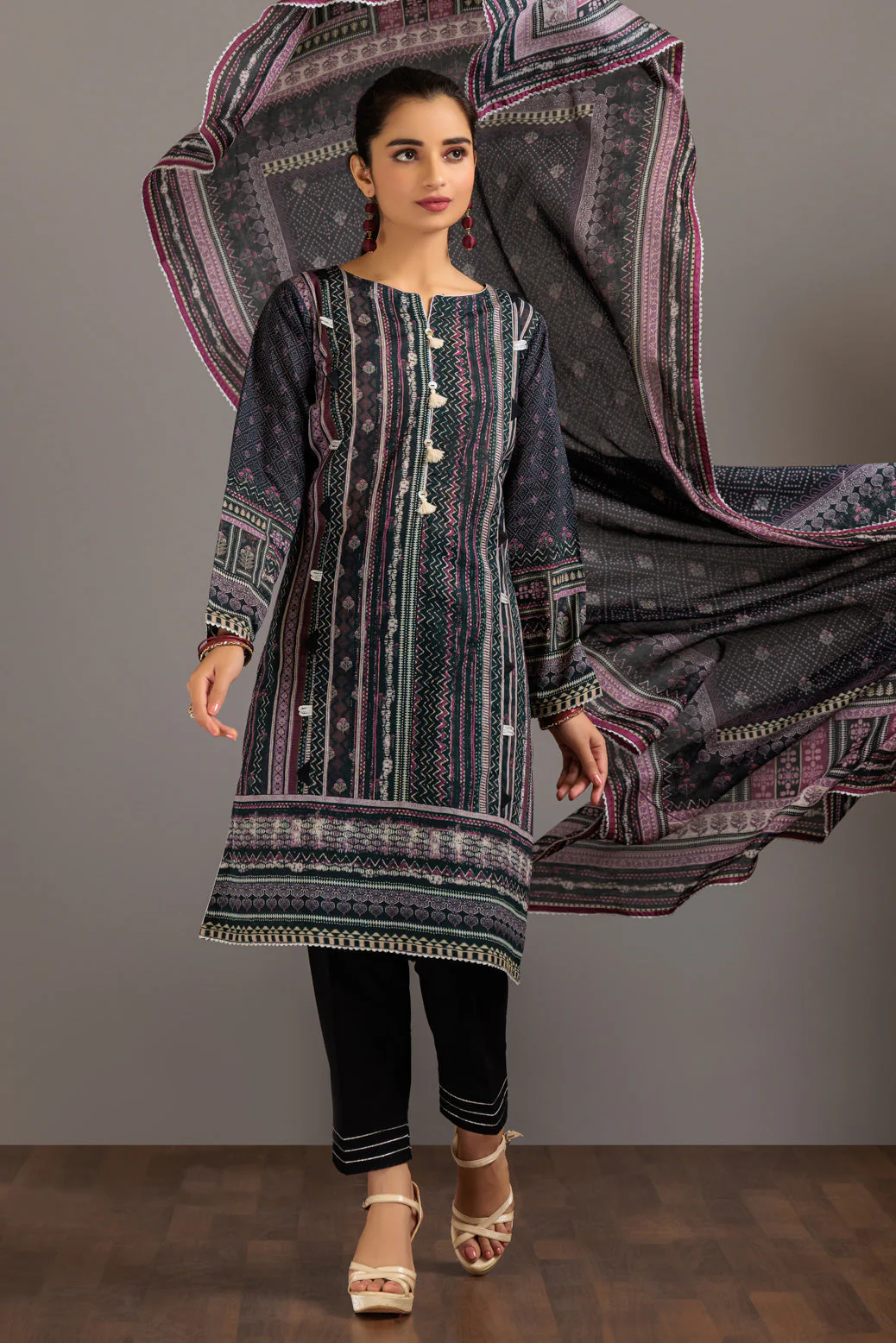 BLACK-LAWN-3 PIECE (SSS233P15) - Image 3