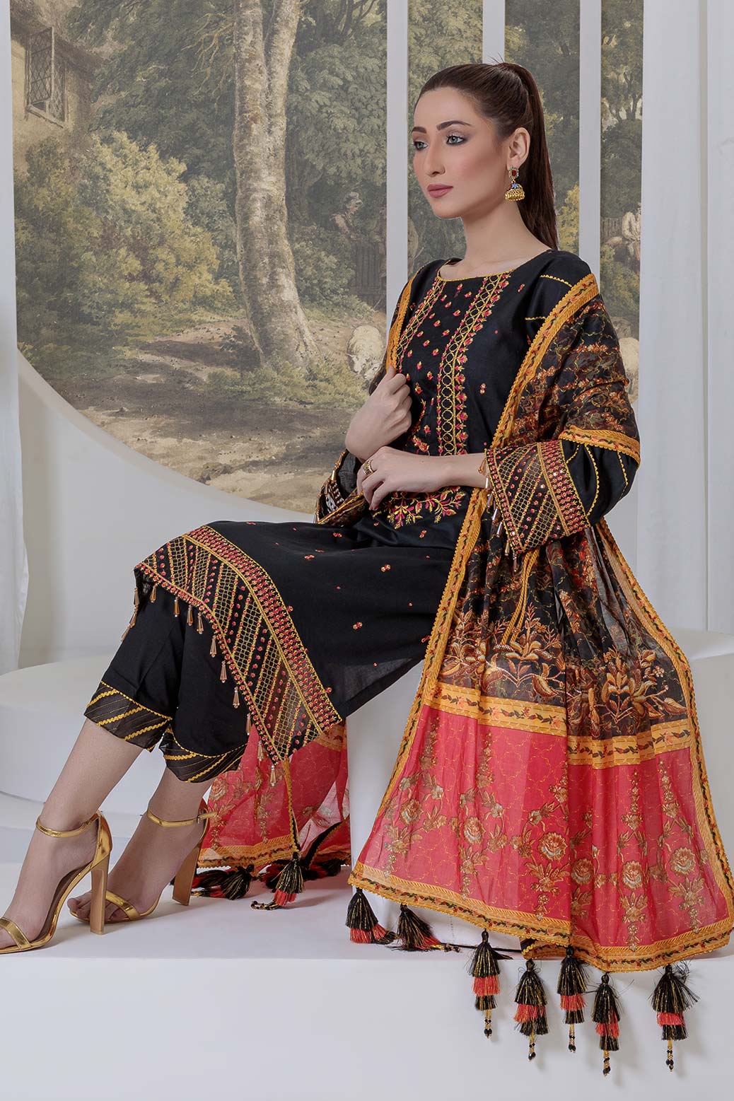 BLACK-LAWN-SUIT (BSSK223P18) - Image 3