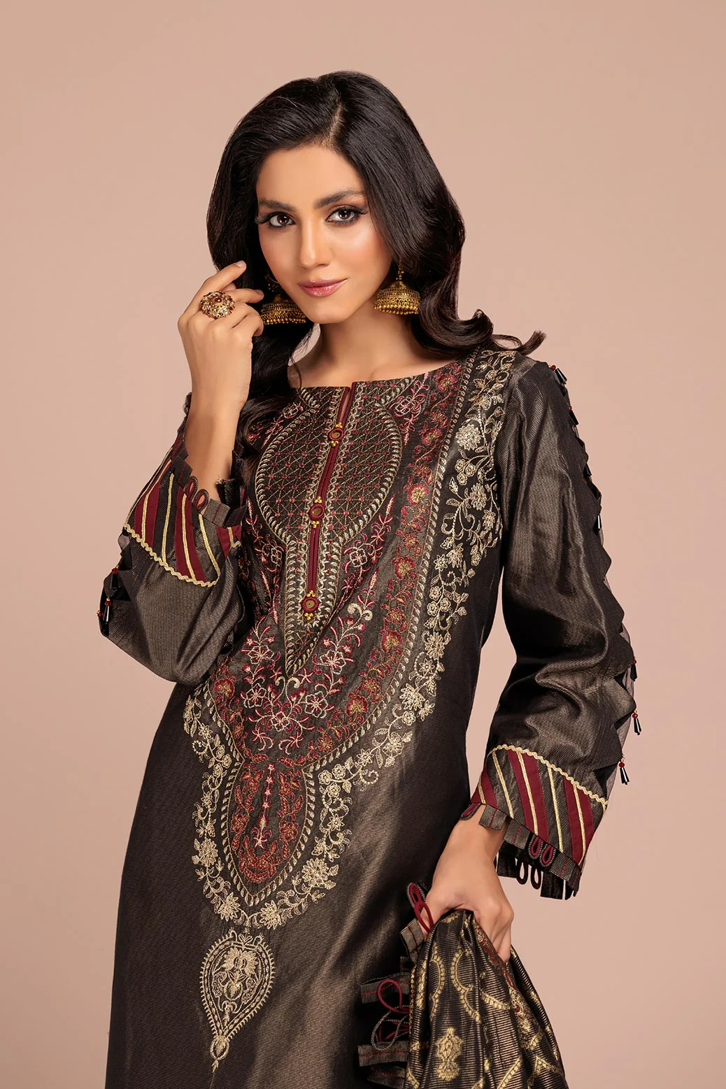 BLACK-MESURI-3 PIECE  (HV1B233P03) - Image 2