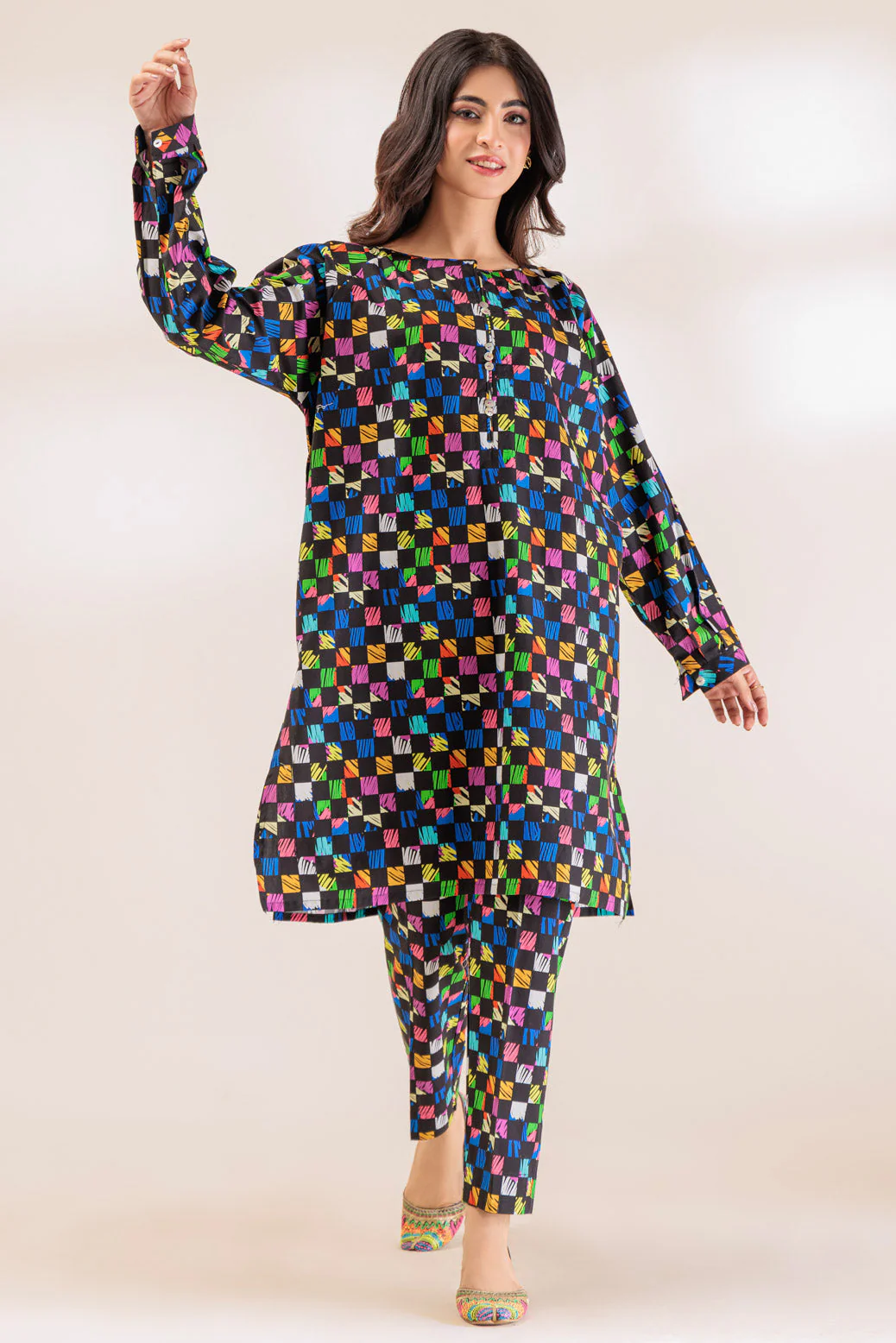 BLACK-POPLIN-2 PIECE (WA6232P20) - Image 3