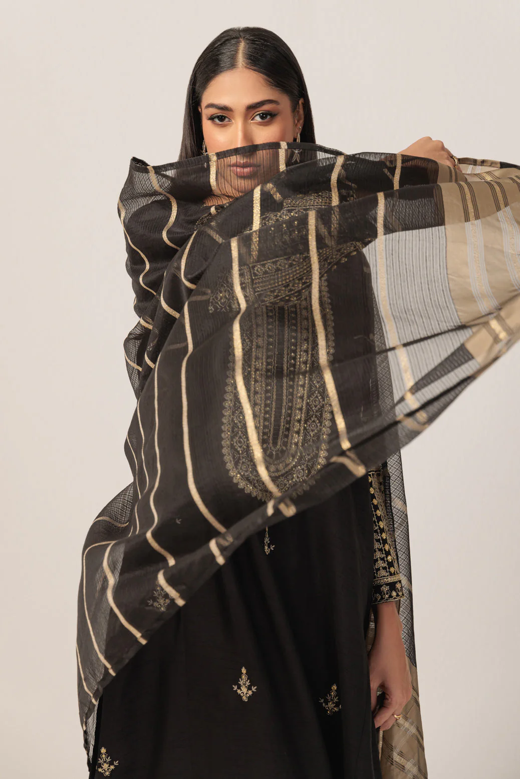 BLACK-SILK-3 PIECE (BS5243P16) - Image 3