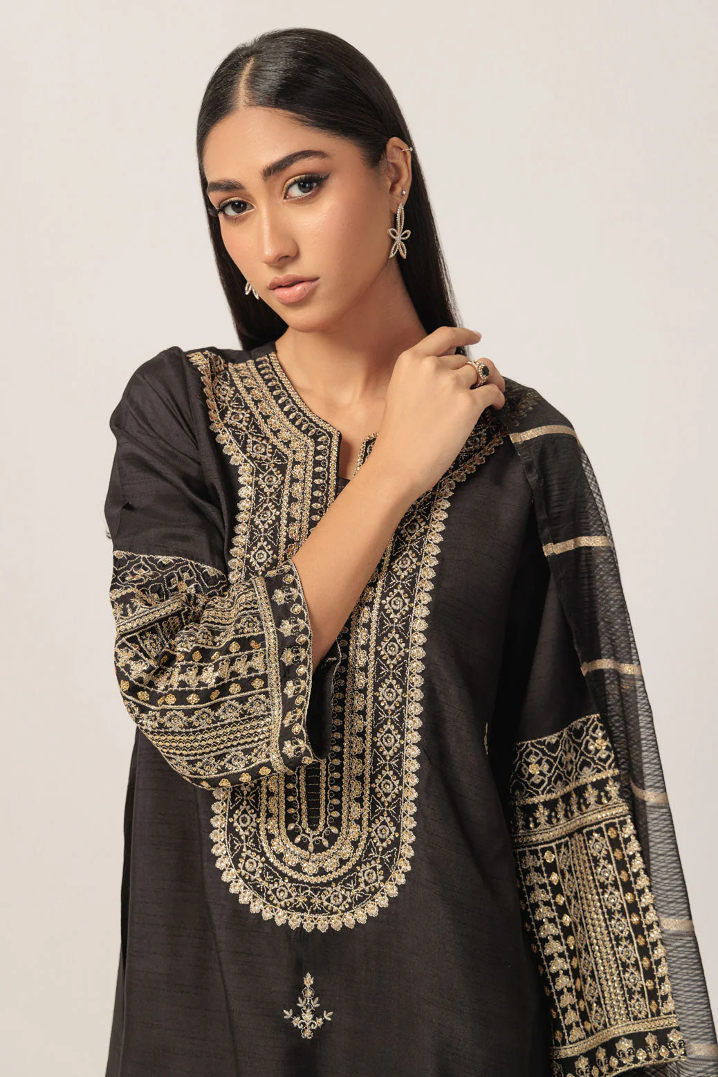 BLACK-SILK-3 PIECE (BS5243P16) - Image 5
