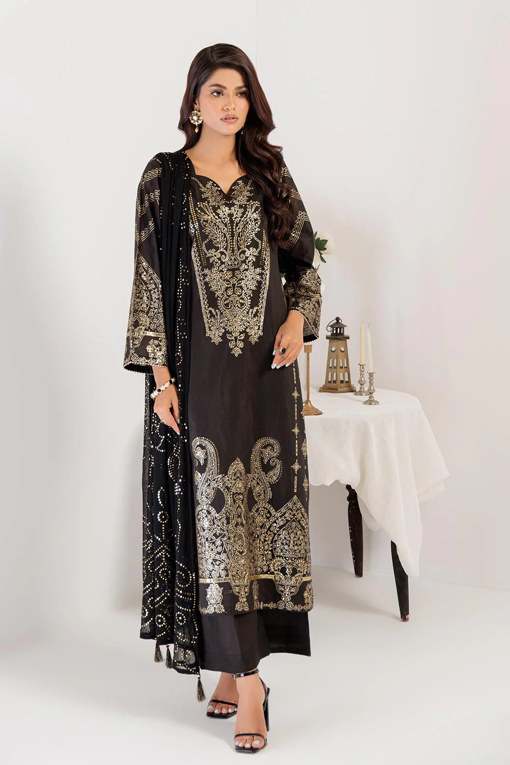 BLACK-VISCOSE-3 PIECE (HV3K233P02) - Image 4
