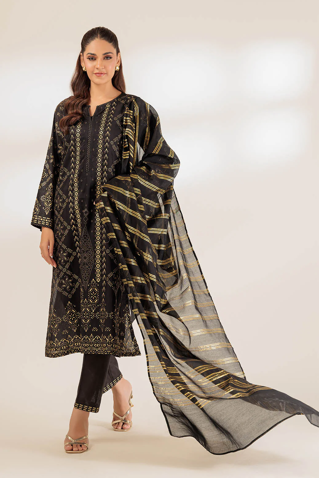 BLACK-VISCOSE-3 PIECE (HV4K243P2) - Image 4