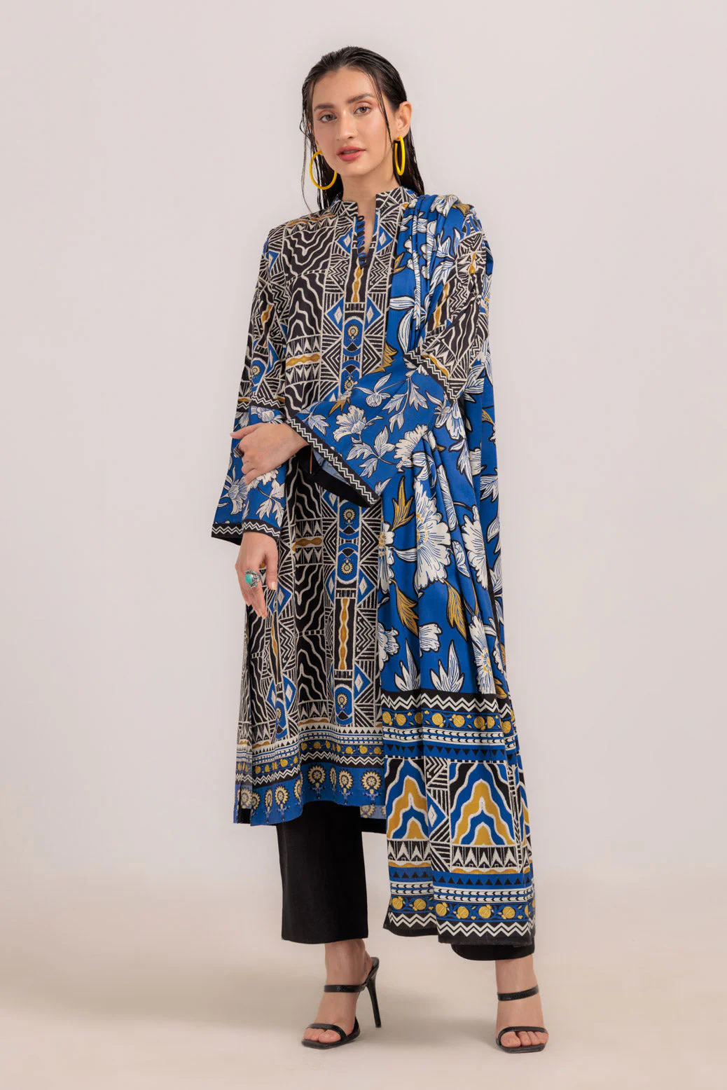 BLACK-VISCOSE-3 PIECE (WS2243P35) - Image 2