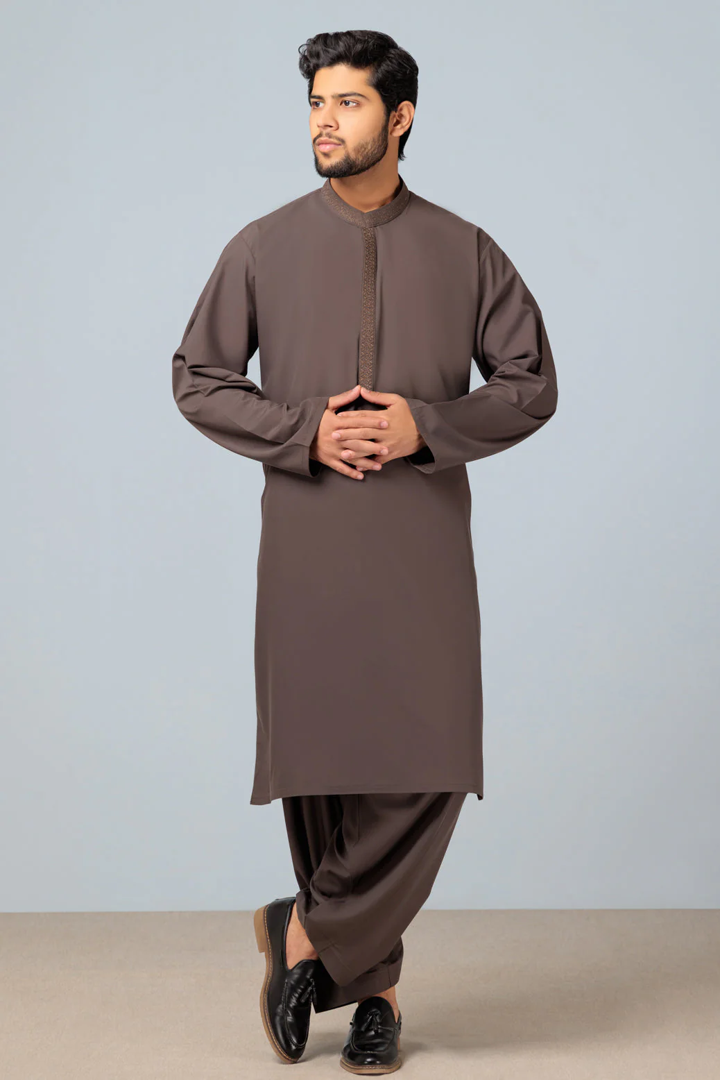 BLENDED-KURTA SHALWAR (KSRS23-074) - Image 3