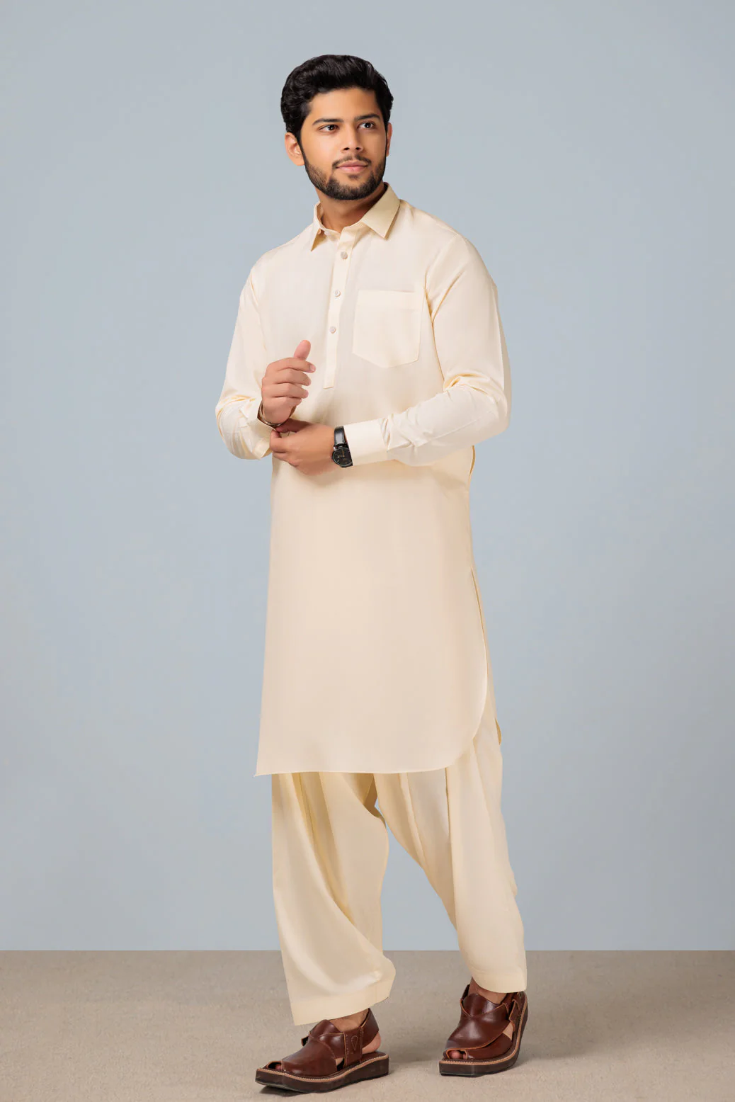 BLENDED-SHALWAR SUIT (GSSS23-005) - Image 4