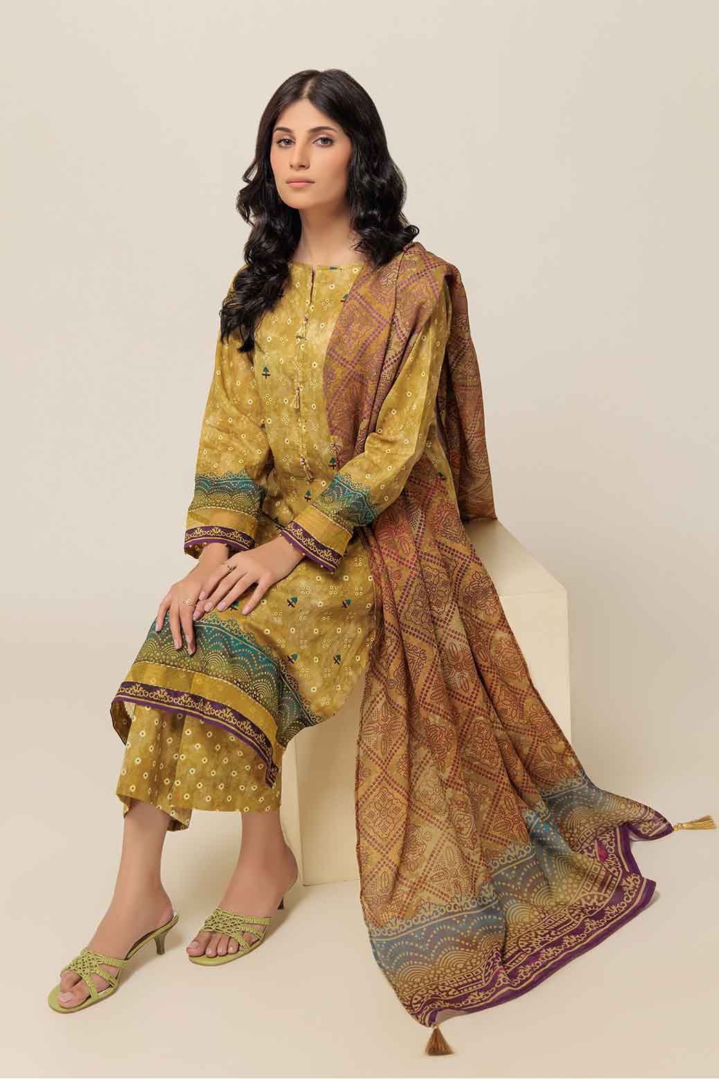 BLOOMING CHUNRI - 3 PC (2S24P3P178) - Image 2