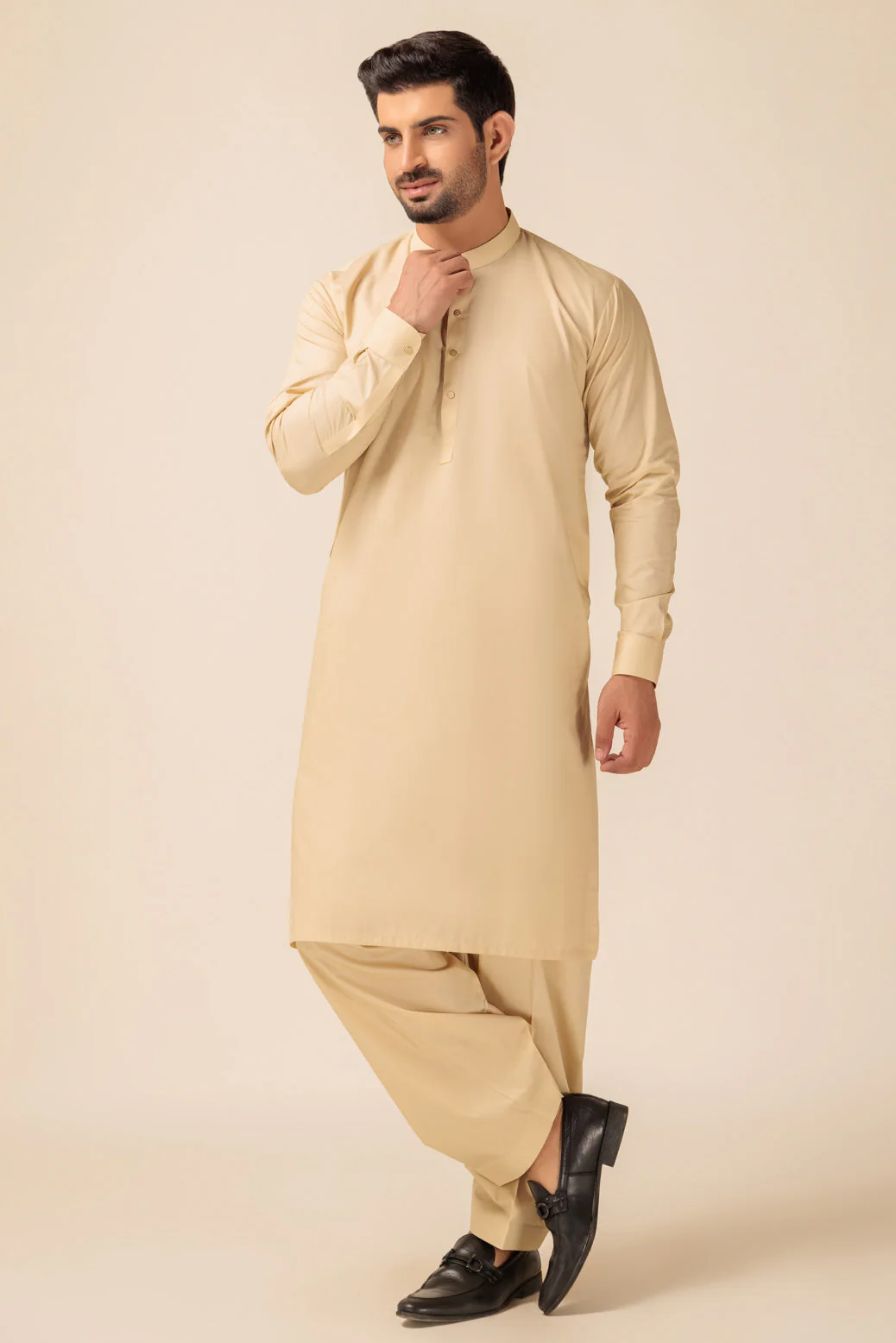 BLUE-BLENDED-SHALWAR SUIT - (GSSW23-025) - Image 2