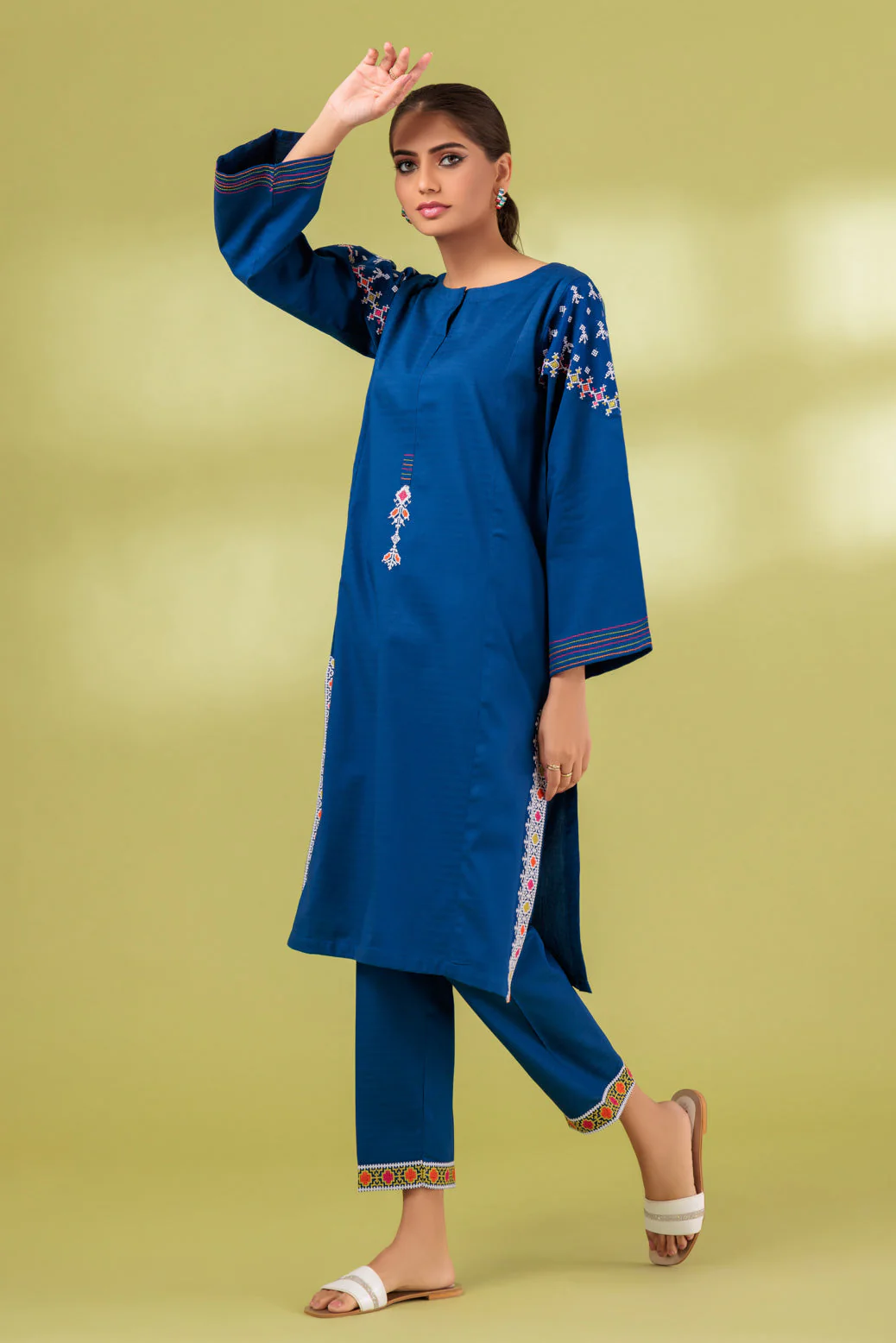 BLUE-DOBBY-2 PIECE (SSS232P49) - Image 4