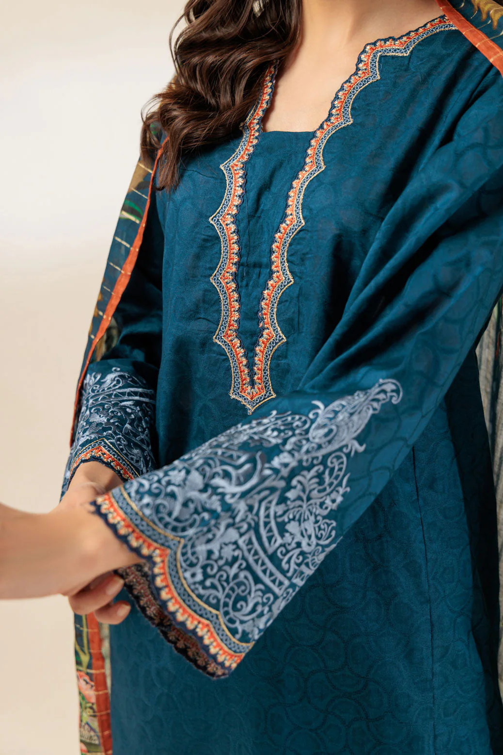 BLUE-DYED-3 PIECE (BS2243P07) - Image 2
