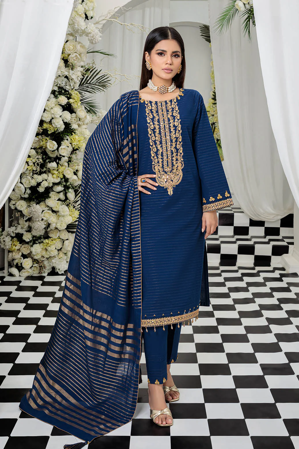 BLUE-DYED-3 PIECE (SRNS223P24) - Image 3